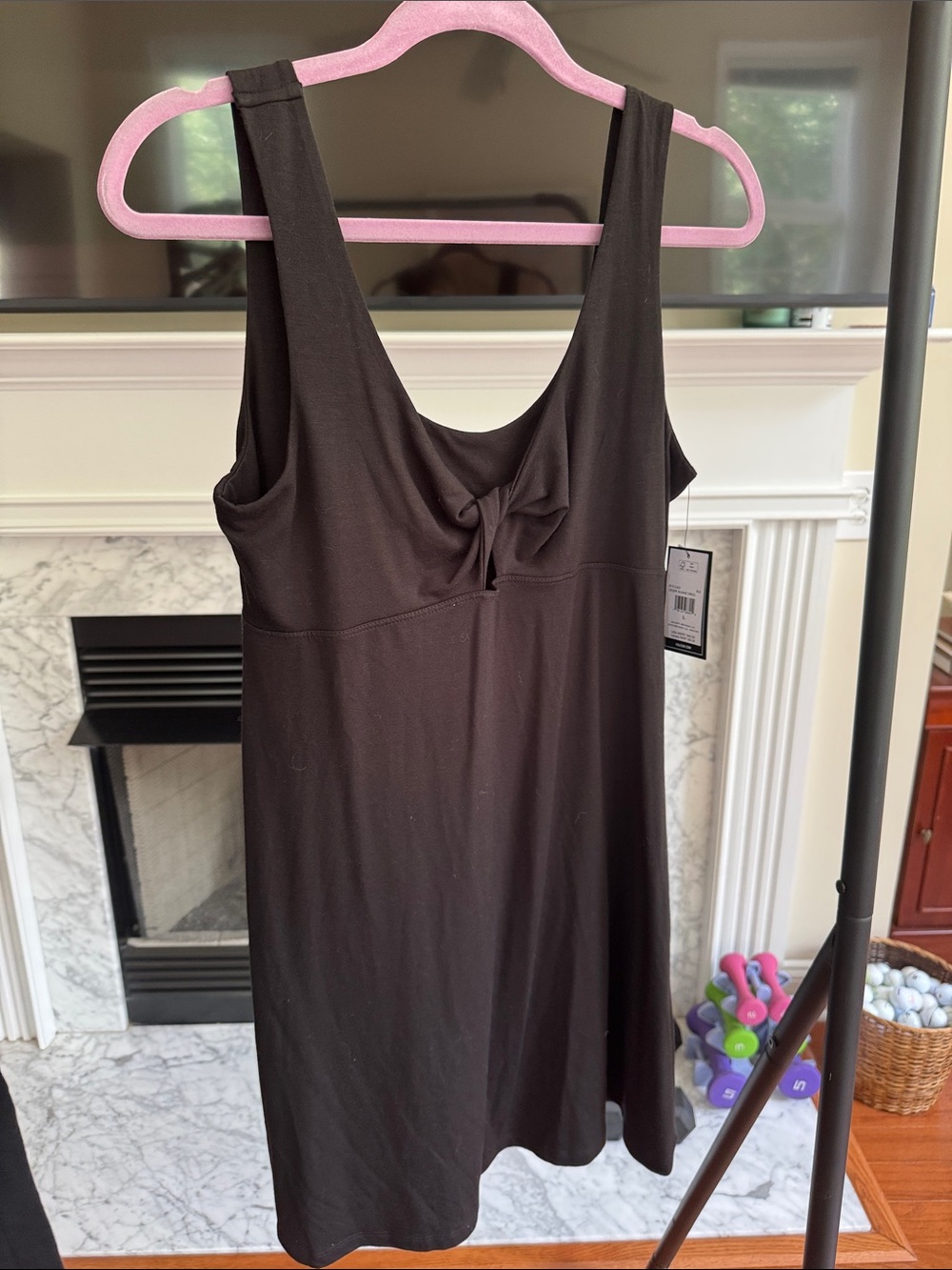 VOLCOM Classic Black Sleeveless Dress